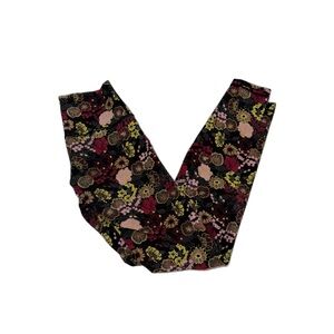 Floral Lululemon leggings size 4